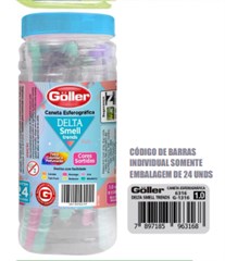 CANETA GOLLER DELTA 24P SORT 63168