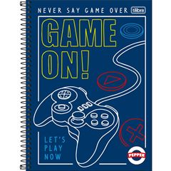 CADERNO CD PEPPER 10X1 160F 159883