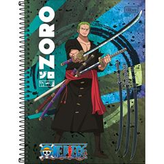 CADERNO CD ONE PIEC 1X1 80F 340448