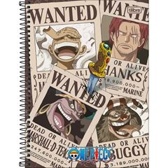 CADERNO CD ONE PIEC 1X1 80F 340448