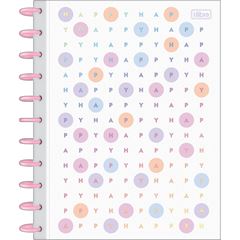 Caderno Tilidisco 1x1 Happy 80 Folhas
