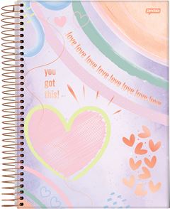 Caderno Cd La Creme 10x1 160f 69013