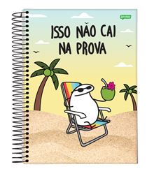Caderno Capa Dura 15x1 Flork 240 Folhas