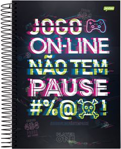 CADERNO CD PLAYER 1 10X1 160F 69062