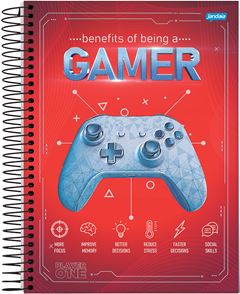 CADERNO CD PLAYER 1 15X1 240F 69063