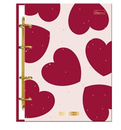 Caderno Argolado Its Love 80f 0533014