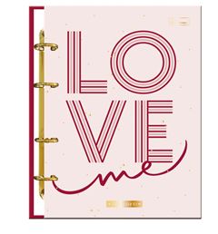 Caderno Argolado Its Love 80f 0533014