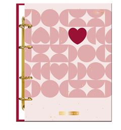 Caderno Argolado Its Love 80f 0533014