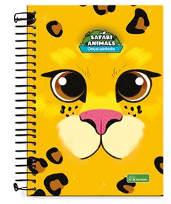 CADERNO 1/4 SAF ANIMALS 80F 0122001