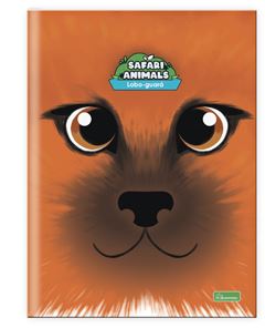 Caderno 1/4 Broch Saf Animals 80f 0122002