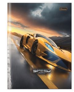 CADERNO 1/4 BROCH SPEED MAX 80F 0530005