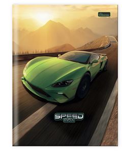 CADERNO 1/4 BROCH SPEED MAX 80F 0530005