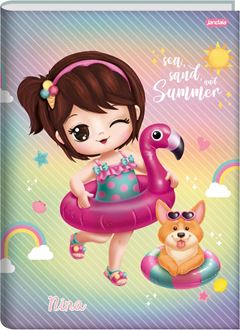 Caderno 1/4 Broc Cd Nina 80f 68876