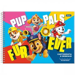CADERNO CARTOG PL CD PAT CANINA 80F 6224