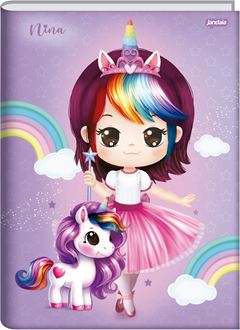 Caderno Broc Cd Nina 80f 68877