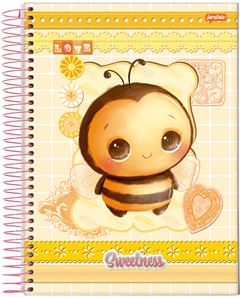 CADERNO CD SWEETNESS 10X1 160F 68907