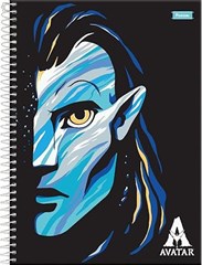 CADERNO CD AVATAR 1X1 80F 7048