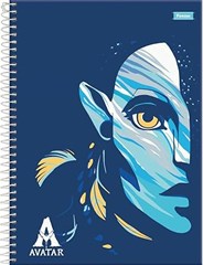 CADERNO CD AVATAR 1X1 80F 7048