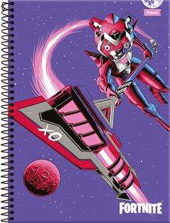 CADERNO CD FORTNITE 10X1 160F 6484