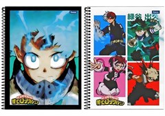 CADERNO CD HERO ACADEMIA 1X1 80F 7020