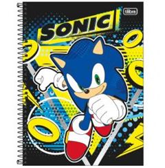 CADERNO CD SONIC 1X1 80F 342980
