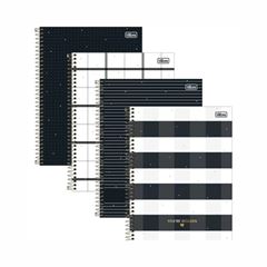 Caderno 1/4 Espiral Capa Dura West Village 80 Folhas