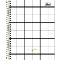 Caderno 1/4 Espiral Capa Dura West Village 80 Folhas