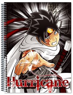 CADERNO CD HURRACANE 1X1 96F 6010