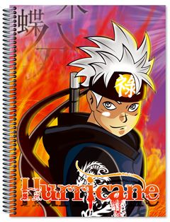 CADERNO CD HURRACANE 1X1 96F 6010
