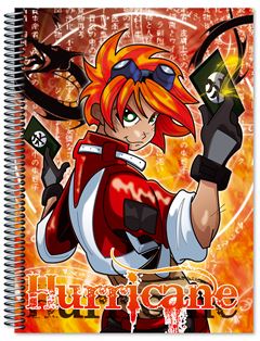CADERNO CD HURRACANE 1X1 96F 6010