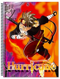 CADERNO CD HURRACANE 1X1 96F 6010
