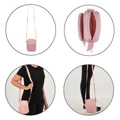 Bolsa Coca Cola Color Transversal Rosa