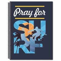 CADERNO CD X-SURFING 10X1 140F 3886