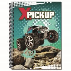 CADERNO CD X-PICKUP 15X1 210F 2181