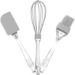 Kit de Cozinha de Silicone e Plástico Tok 3 Peças