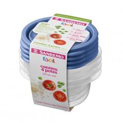 POTE SANREMO 4P 230ML SR105/4C