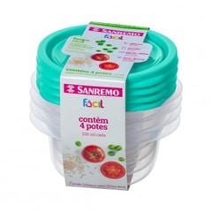 POTE SANREMO 4P 230ML SR105/4C