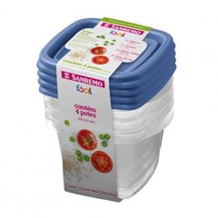POTE SANREMO 4P 200ML SR120/4C