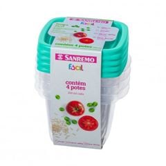 POTE SANREMO 4P 200ML SR120/4C