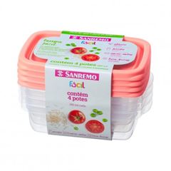 POTE SANREMO 4P 280ML SR160/4C