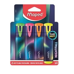 MARCA TEXTO MAPED NIGHTFALL 4P 740700