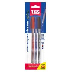 CANETA ESF TRIS SLIDE ULT 3P 603445