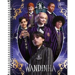 CADERNO CD WANDINHA 1X1 80F 348392