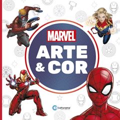 Livro Arte E Cor Marvel 020520301