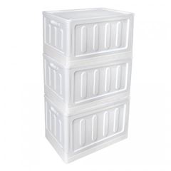 ORGANIZADOR RATTAN BCO 75L 25815PI