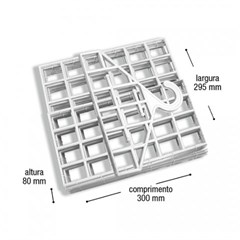 ORGANIZADOR DOBRAVEL BCO 25807PI