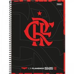 Caderno Capa Dura 192 Folhas - Flamengo