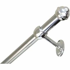 Varao Cortina Pratiko 2m 19mm. Crom A0pk20