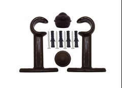 Varao Cortina Pratiko 2m 19mm Imbui Pro3pk