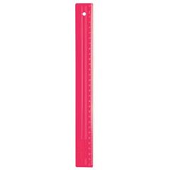 Regua Dello 30cm Full Pink